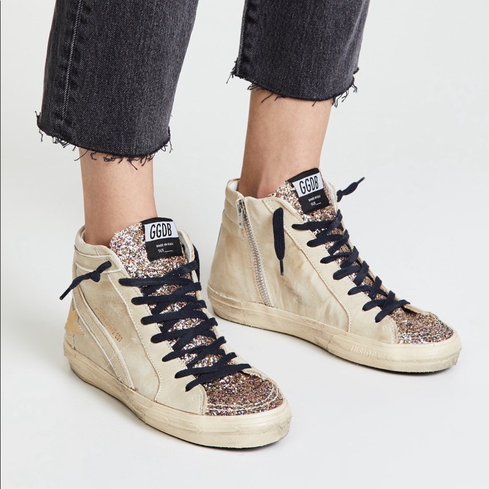 Golden goose sneakers worn once